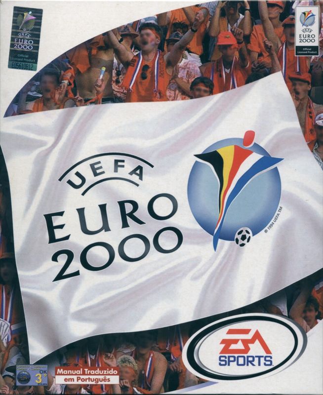 UEFA Euro 2000 box art for Playstation